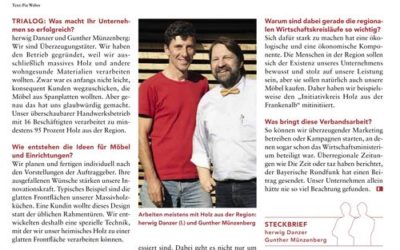 Interview im Geschäftsmagazin der Datev „Trialog“ mit Suchspiel