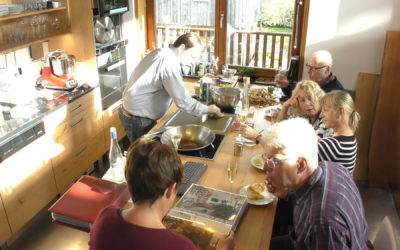 Einfach Kochen Nr. 6: Apfelküchle beim Dorf-Flohmarkt in Unterkrumbach – mit Rezept